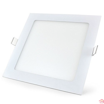 PANEL LED CARRE ULTRA FIN 18W 220V 6500K