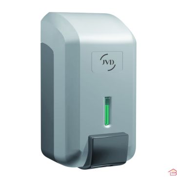 DISTRIBUTEUR DE SAVON GEL GRIS  MÉTALLISÉ 700 ML JVD