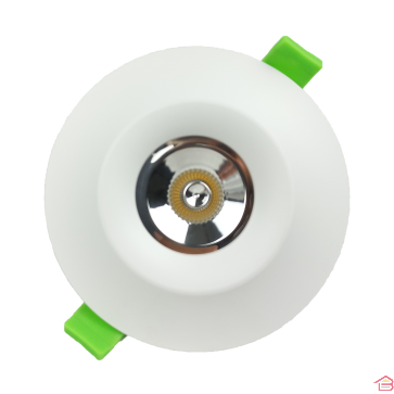 SPOT ROND ALUMINIUM GU10 SHM005 BLANC
