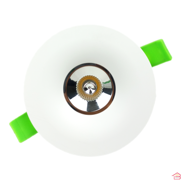 SPOT ROND ALUMINIUM GU10 SHM009 BLANC