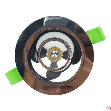 SPOT ROND ALUMINIUM GU10 SHM009 CHROME