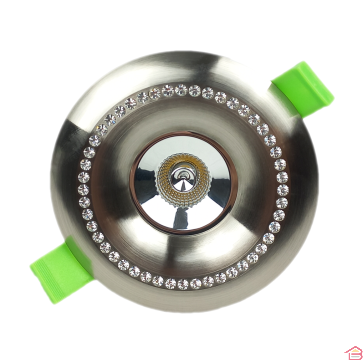 SPOT ROND ALUMINIUM CRIST GU10 SHC001 SATINE