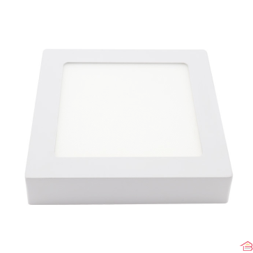 PANEL LED CARRE APPARENT 18W 6500K
