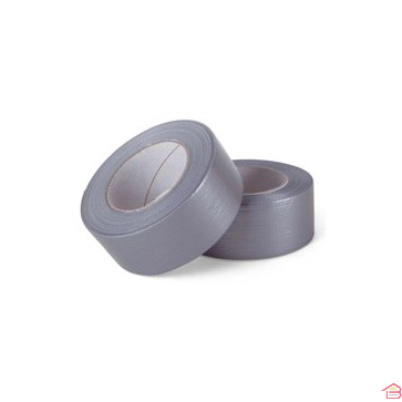 RUBAN ADHÉSIF TYPE DUCT + COTON TISSÉ 48 MM X 25 M GRIS