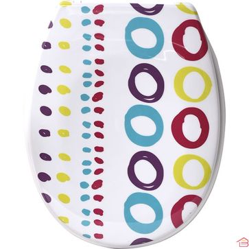 ABATTANT WC 18 POUCES ATTACHES PLASTIQUES CADAQUES