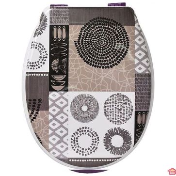 ABATTANT WC THERMODURE 18 POUCES ATTACHES PLASTIQUES MASAI