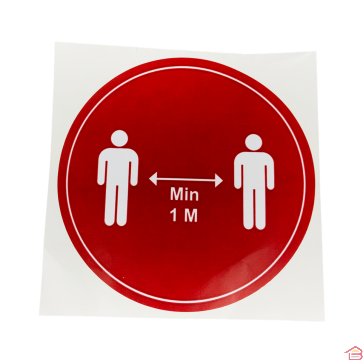 GARDER UN METRE DE DISTANCE 20 CM