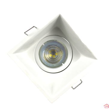 SPOT RETRAIT CARRE BLANC FIXE