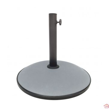 PIED DE PARASOL CIMENT 15KG GRIS CLAIR