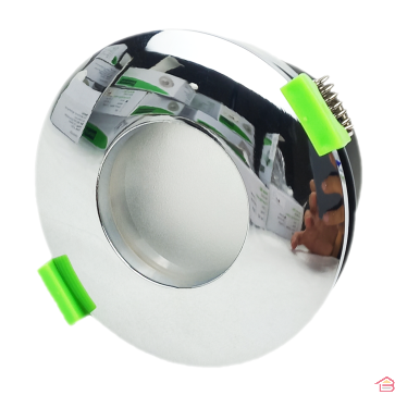 SPOT ROND ALUMINIUM IP54 GU10 LS-M075 CHROME