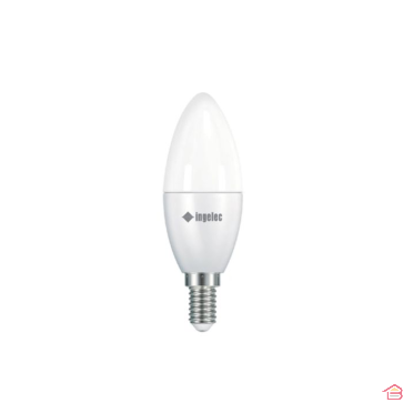LAMPE LED FLAMME 6W E14 JAUNE