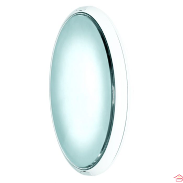 HUBLOT OVALE PLASTIQUE B22 BLANC LINA