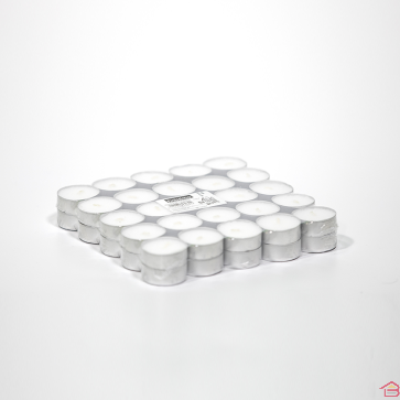 50 BOUGIES CHAUFFE PLATS DURÉE 4 HEURES  - 555 GR