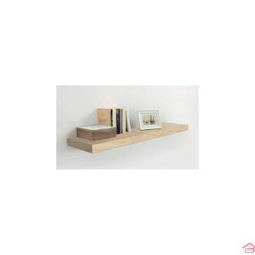 ETAGERE MDF FIXATION INVISIBLE 60X23X3.5CM BOIS