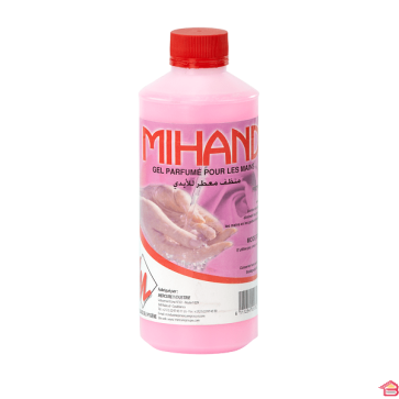 GEL PARFUMÉ POUR LES MAINS ROSE 1 L MIHAND ROSE