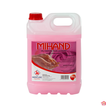 GEL PARFUMÉ POUR LES MAINS ROSE 5 L MIHAND ROSE
