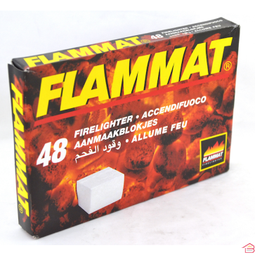 ALLUME FEU FLAMMAT 48 CUBES (PETROLE)