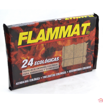 ALLUME FEU FLAMMAT ECOLOGIQUE 24 CUBES