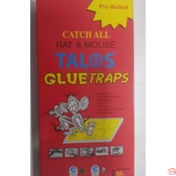 2 PIEGES A COLLE POUR SOURIS ET RAT - TALOS