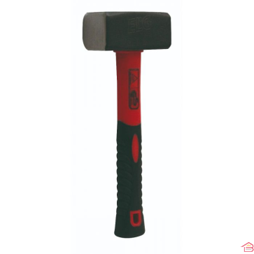 MASSETTE CARRE MANCHE EN FIBRE DE VERRE 1250G -ELG TOOLS