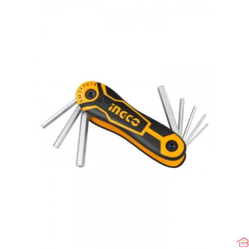 SET 8 CLES HEXAGONALE 2-8MM - INGCO