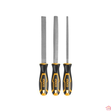 SET DE 3 LIMES A BOIS 200MM - INGCO