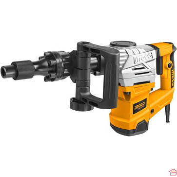 MARTEAU BURINEUR 6KG 1300W + 2 BURINS INGCO