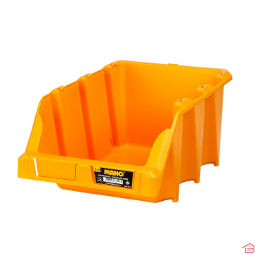 BAC RANGEMENT A BEC JAUNE 217X360X155 - MANO
