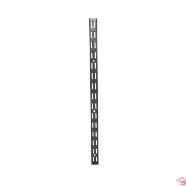 CREMAILLERE DOUBLE GRIS ALUMINIUM 1.5 M