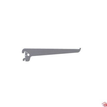 CONSOLE SIMPLE GRIS ALUMINIUM 20 CM