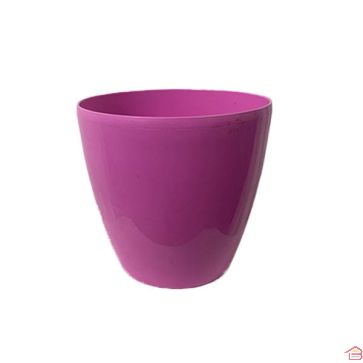 POT BRUSSELS DIAMOND ROUND DIAM 16 CM ROSE