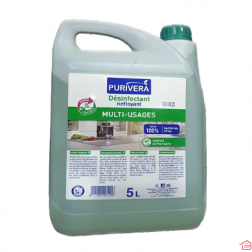 PURIVERA DÉSINFECTANT MULTI-SURFACES 5L