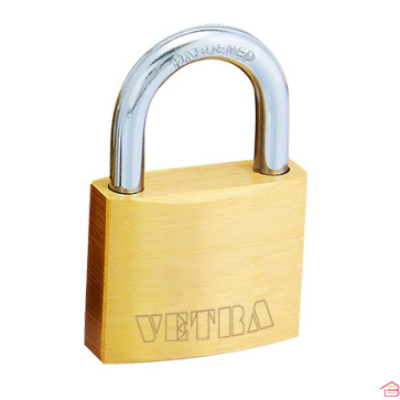 CADENAS LAITON A 2 CLES 40MM VETRA