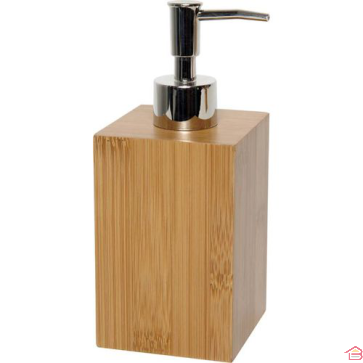 DISTRIBUTEUR À SAVON EN BAMBOU