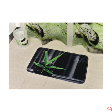 TAPIS MICROFIBRE IMPRIME 45 X 75 CM - JUNGLE