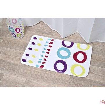 TAPIS MICROFIBRE IMPRIME 45 X 75 CM - CADAQUES