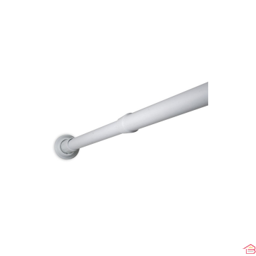 BARRE DE DOUCHE EXTENSIBLE ALUMINIUM 75-115 CM