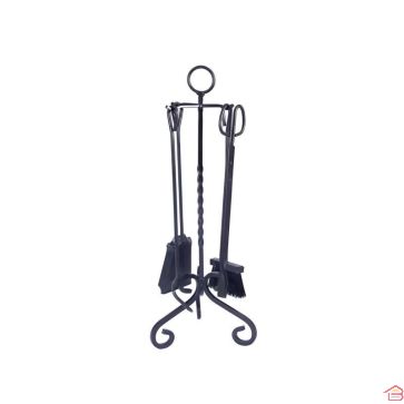 SERVITEUR FER FORGE NOIR 