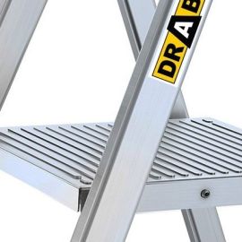 ÉCHELLE EN ALUMINIUM ALD7 125KG 7 MARCHES DRABEST