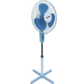 VENTILATEUR SUR PIED RÉGLABLE 16 POUCES À 3 VITESSES AVEC OSCILLATION NEWTEC