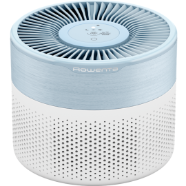 PURIFICATEUR D’AIR COMPACT HEPA ALLERGY PLUS BLEU ET BLANC ROWENTA PURE AIR MINI PU1520F0