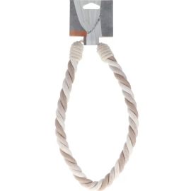 EMBRASSE DE RIDEAU EN CÂBLE DE COTON TAUPE 72 CM