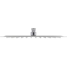 POMME DE DOUCHE CARRÉE ULTRA PLATE EN ACIER INOXYDABLE CHROMÉ 30 X 30 CENTIMÈTRES