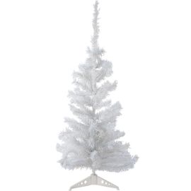 SAPIN DE NOËL BLANC COLMAR 150 CM AVEC 280 BRINS EN PVC