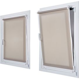 STORE ENROULEUR TAMISANT SANS PERÇAGE CLIP & FIX PIERRE 90 X 180 CM