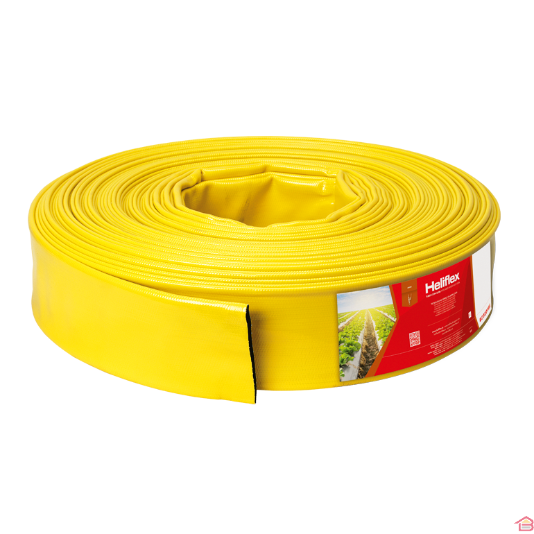 Arbeitsbedarf24 Tuyau de courses en métal 50 m 1/2 en acier avec revêtement en poudre « Tuyau de support du tuyau du moulinet de tuyau » 