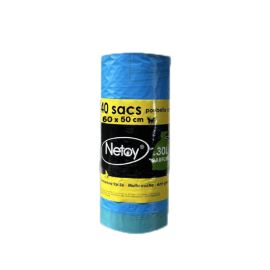 40 SACS POUBELLE NETOY 30 L