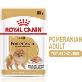 ALIMENT HUMIDE EN MOUSSE POUR CHIEN SPITZ NAIN ADULTE 85 GR ROYAL CANIN POMERANIAN