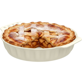 PLAT À TARTE EN CÉRAMIQUE ÉMAILLÉE 30 CM COULEUR CRÈME COMPATIBLE FOUR ET MICRO-ONDES