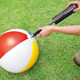 POMPE À MAIN DOUBLE ACTION POUR GONFLAGE RAPIDE DE PRODUITS GONFLABLES 29 CENTIMÈTRES